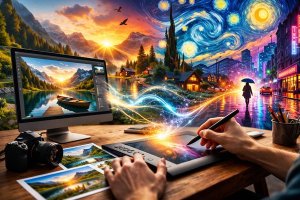 Обработка фото и изменение фона: технологии, этапы и примеры промтов